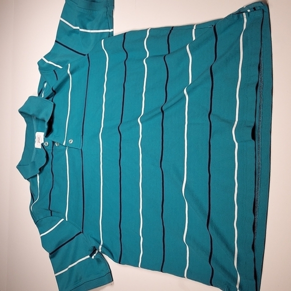 Berkley Jensen Striped Polo L - Picture 3 of 9